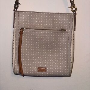 Fossil like New Gray Crossbody Bag
